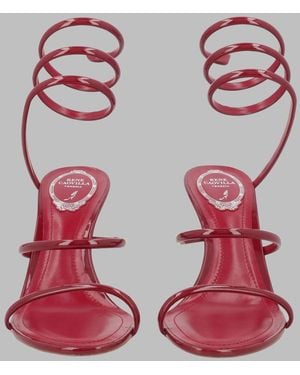 Rene Caovilla Rene Caovilla Cleo Sandals With 8 Cm Heel - Red