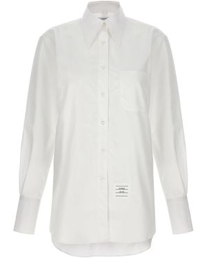 Thom Browne Camisa 'exagerada Point Collar' - Blanco