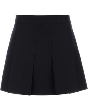 A.P.C. Twill Jupe Mini Skirt - Black
