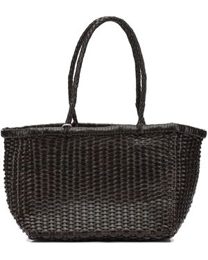 Dragon Diffusion Kleine Schultertasche "B Weave" von - Schwarz