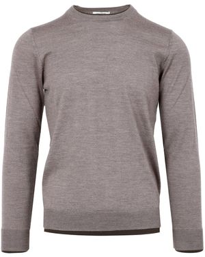 Paolo Pecora Sweaters Brown - Grijs