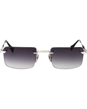 Maybach Rimless Sunglasses The Wolf I Pa Ab M11 - Metallic