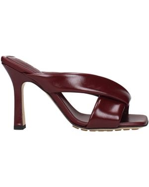 Bottega Veneta Sandals/Barolo Leather - Brown