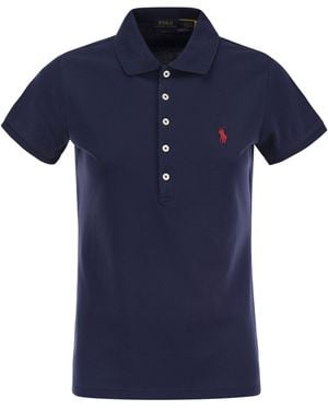 Polo Ralph Lauren Katoenen Poloshirt - Blauw