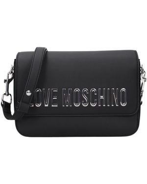 Love Moschino Crossbody Bags Polyurethane - Black
