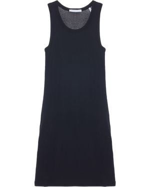 Helmut Lang Kurzes Trägerkleid - Blau
