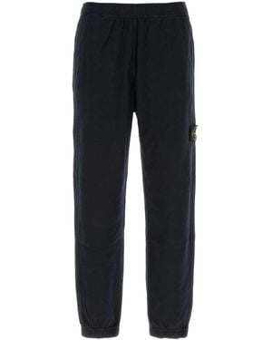 Stone Island Sweat Bottoms - Black