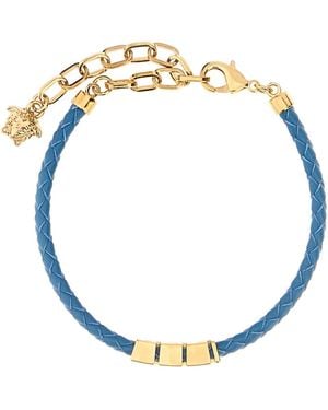 Versace Light Leather Bracelet - Metallic
