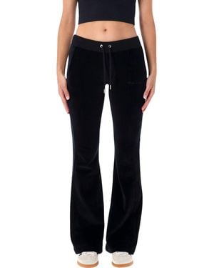 Sporty & Rich Cotton Wide-Leg Joggers - Blue