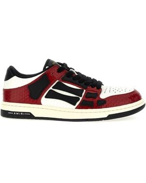 Amiri Sneakers Snake Skel - Rosso