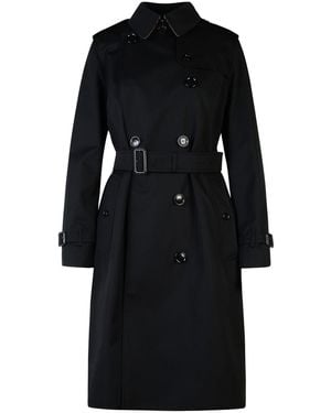 Burberry 'Kensington' schwarzer Polyester -Grabenschicht