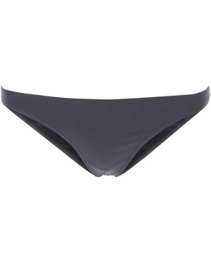 Eres Brick Stretch Nylon Bikini Bottom - Grey