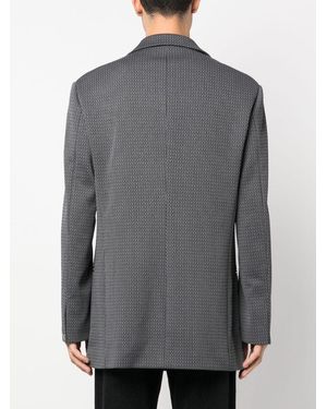 Random Identities Zufällige Identitäten Punto Tessuto Blazer - Grau