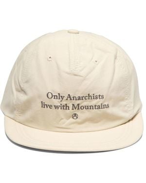 Mountain Research "only Anarchist Live With Mountains" Hoed - Naturel