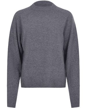 Alysi Jumper Made Of A Cashmere Blend - Blue