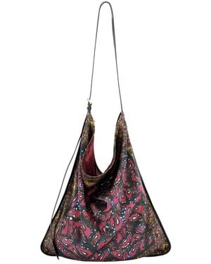 Dries Van Noten Oversized Sjaaltas - Paars