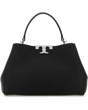 Tory Burch Leather Medium Eleanor Handbag - Black