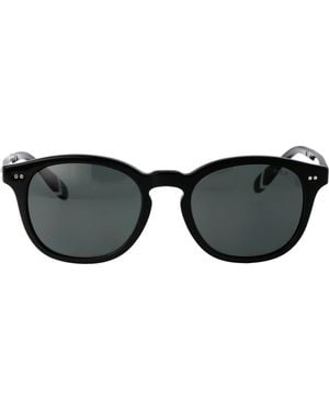 Polo Ralph Lauren Round Sunglasses 0 Ph4206 500187 - Black