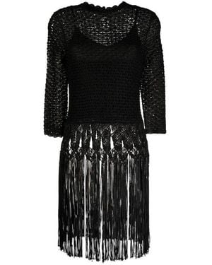 Zimmermann Knitted Sweater - Black