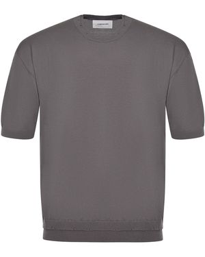 Atomo Factory T Shirt Made Of Cotton - Gray