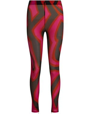 PUCCI "marmo" legging - Rood
