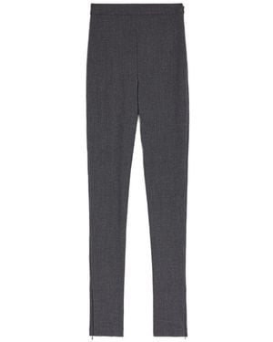 Jil Sander Wool Slim Trousers - Grey