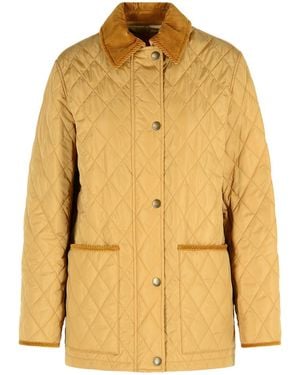 Burberry 'Country' Polyamide Sand Jacket - Yellow