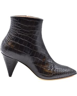Polly Plume Botines Negro