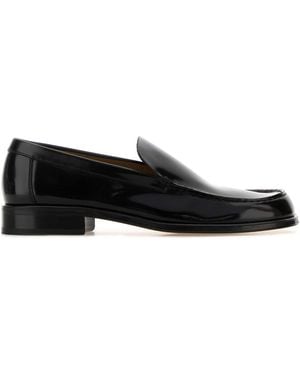 Lemaire Leather Loafers - Black