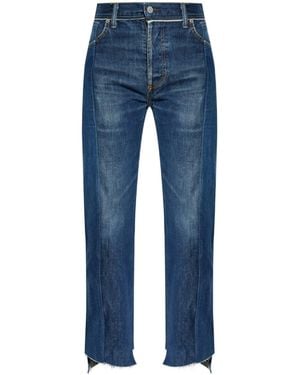 Vetements Iconic Cut-Up Jeans - Blue