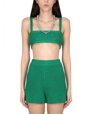 Alanui Palm Springs Bralette - Green