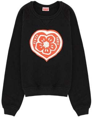 KENZO Boke Heart" Sweatshirt - Black