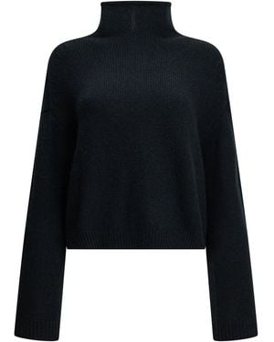 KHAITE Marke Turtleneck Jumper - Black