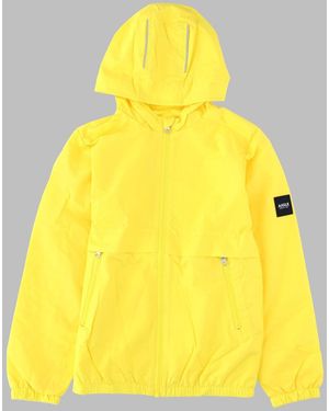 Aigle Kids Hooded Windbreaker Sports Jacket - Yellow