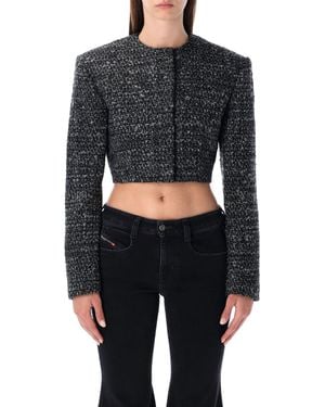 DIESEL Jacken grau - Schwarz