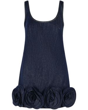 Self-Portrait Self Portrait Denim Dress - Blue