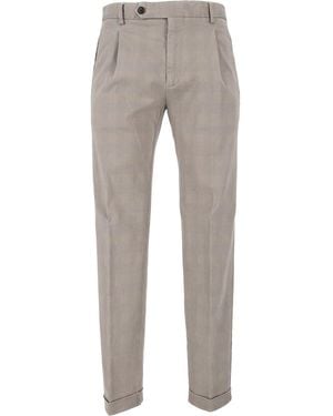 Berwich Pantalone Retrolong Gd Tortora - Grey