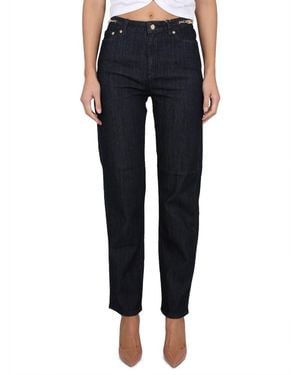 MICHAEL Michael Kors Cropped Denim Jeans - Blue