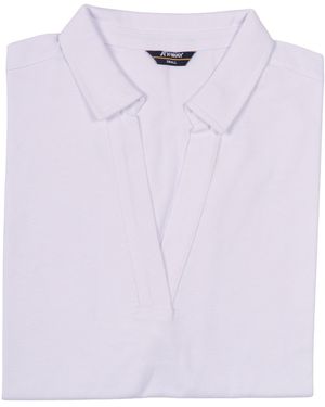 K-Way Iselie Jersey T Shirt - Purple