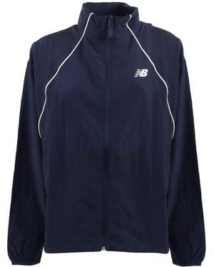 New Balance Sport Legacy Jas Nb Marine - Blauw