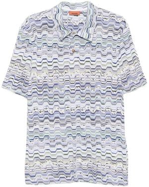 Missoni Zigzag Polo - Grey