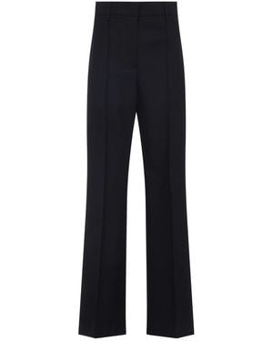 Prada Virgin Wool Pants - Blue