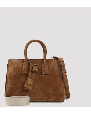Saint Laurent Sac De Jour Small Handbag - Brown