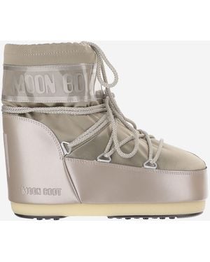 Moon Boot Icon Low Glance Stiefeletten - Grau