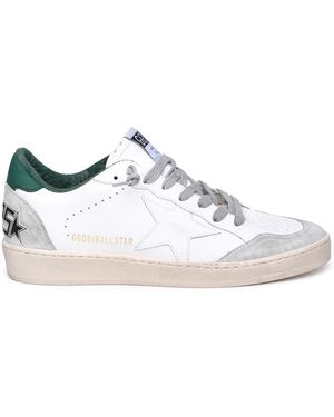 Golden Goose White Lear Sneakers - Wit