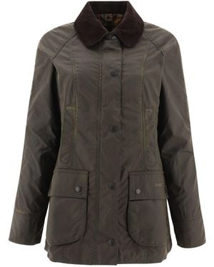 Barbour Beadnell Wachse Jacke - Gris