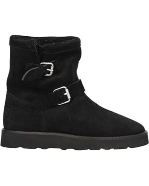 KENZO Stivaletti Donna Camoscio Nero - Black