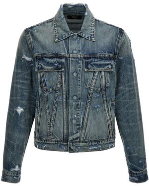 Amiri 'trucker' Denimjack - Blauw