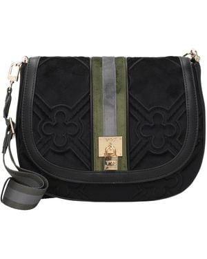 V73 Crossbody Bags Fabric - Black