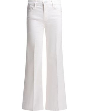 Mother "The Twister Sneak"-Jeans - Weiß